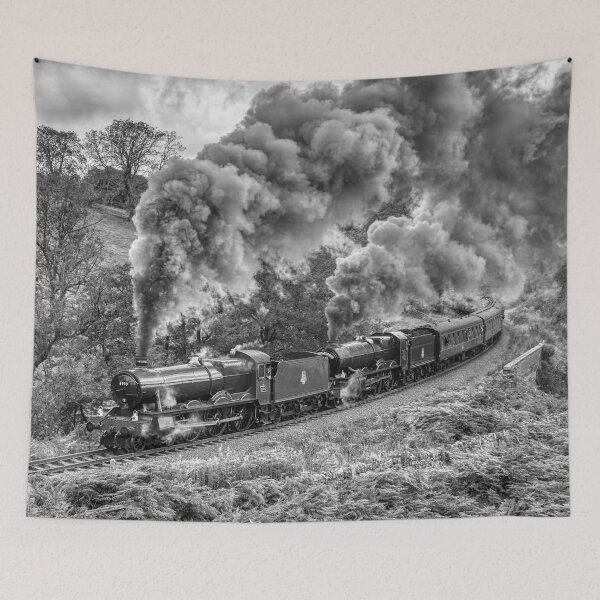 Item preview, GWR Hall and King - Black and White designed and sold by Steve H Clark.