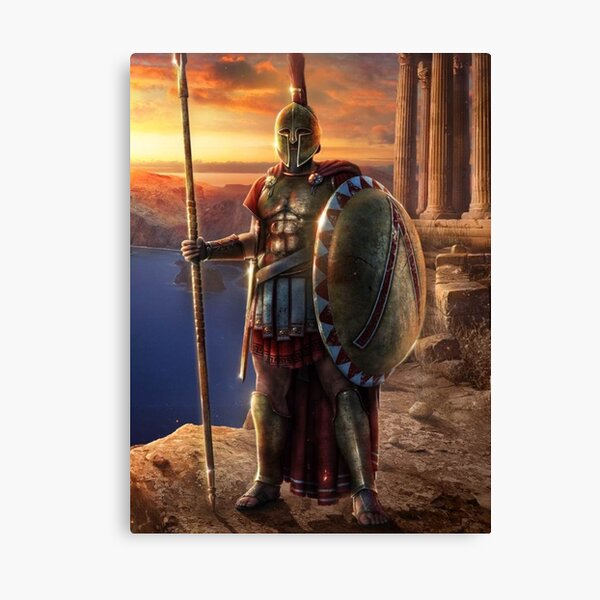 Spartan King Agesilaus II Commander Canvas Print
