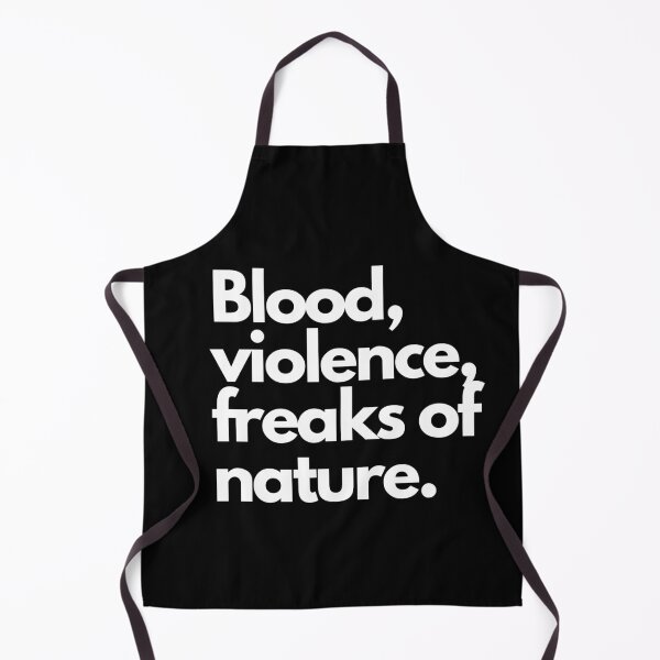 Item preview, Blood, Violence, Freaks of Nature - White Letter designed and sold by Voidorama.