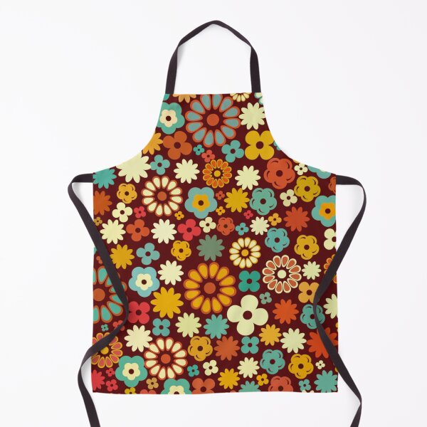 Item preview, Retro floral floral pattern designed and sold by DerSenat.