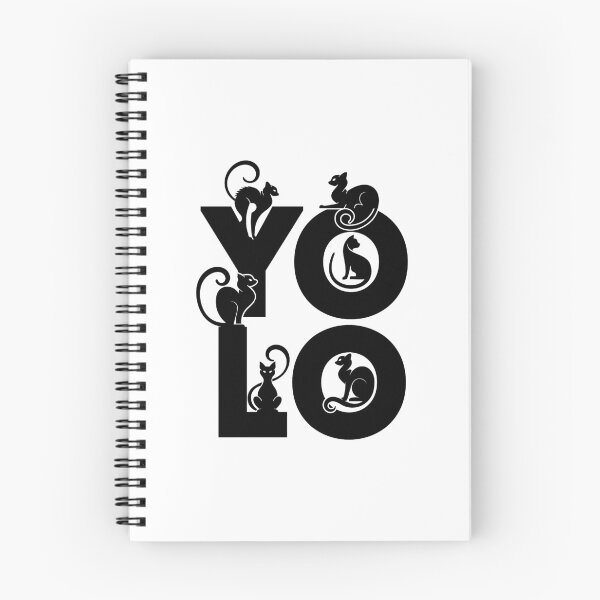 Item preview, Yolo | You Only Live Once Unless You're A Cat designed and sold by GravitiTees.