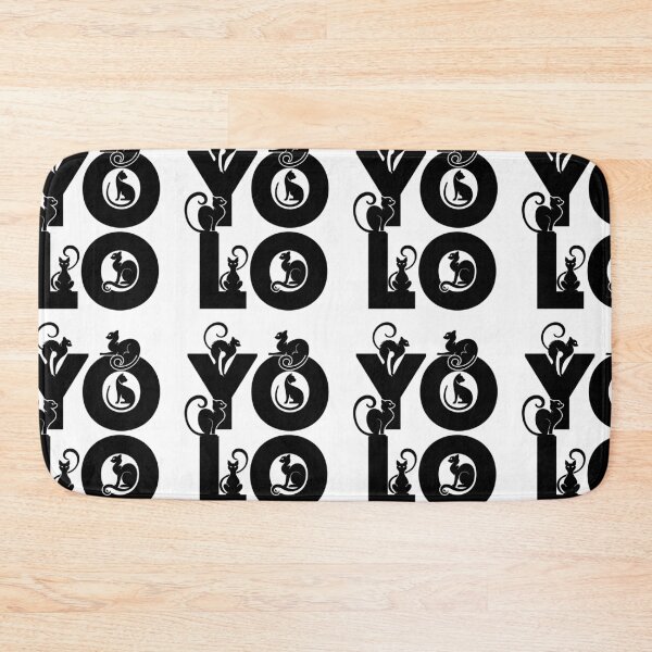 Item preview, Yolo | You Only Live Once Unless You're A Cat designed and sold by GravitiTees.