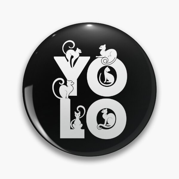 Item preview, Yolo | You Only Live Once Unless You're A Feline designed and sold by GravitiTees.