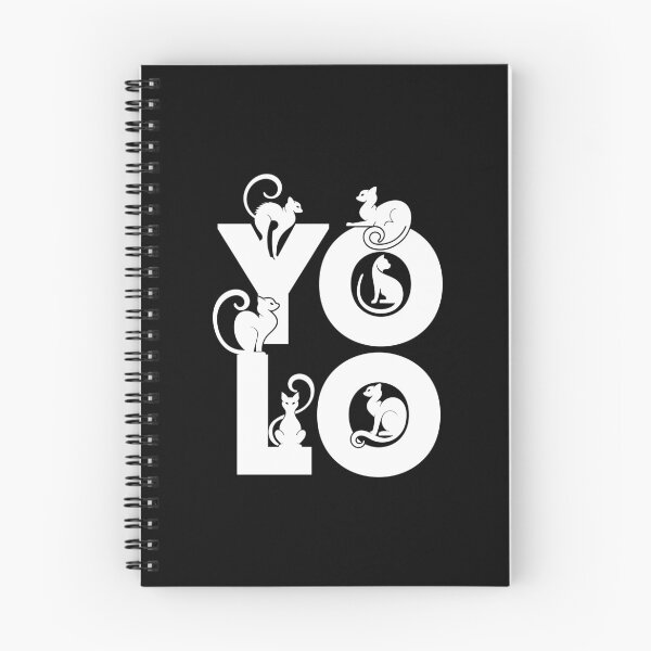 Item preview, Yolo | You Only Live Once Unless You're A Feline designed and sold by GravitiTees.