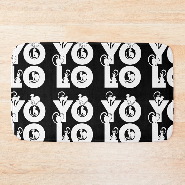Item preview, Yolo | You Only Live Once Unless You're A Feline designed and sold by GravitiTees.