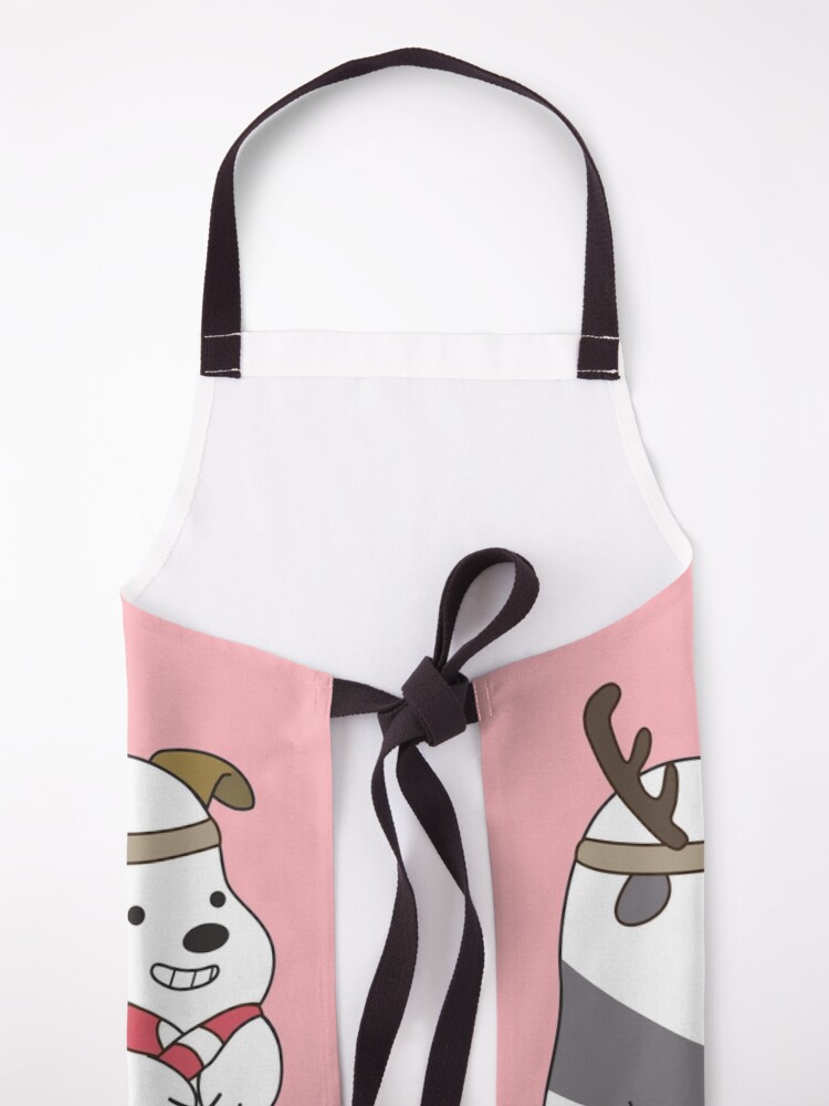 Alternate view of We Bare Bears Xmas Apron