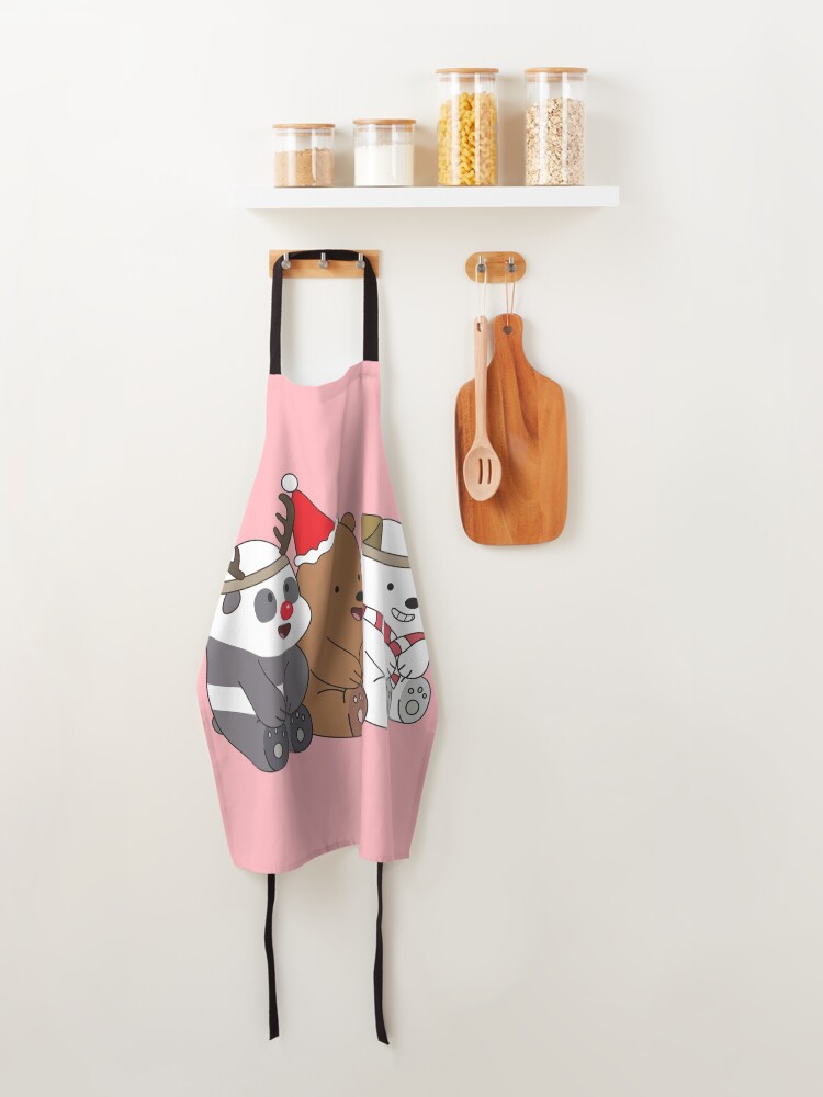 Alternate view of We Bare Bears Xmas Apron