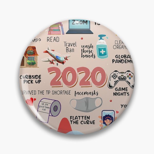 Artikelvorschau, 2020 memories pandemic quarantine christmas pattern entworfen und verkauft von MonaMortiz.