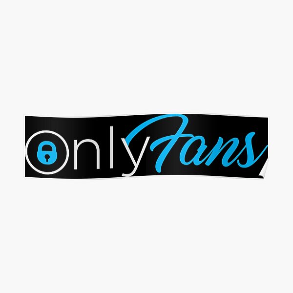 "onlyfans logo" Poster by garapsoal | Redbubble