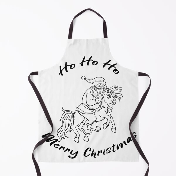 Item preview, HO Ho Ho Merry Christmas Unicorn Santa designed and sold by aventi24.