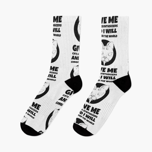 Item preview, Give Me Cats And Synthesizers designed and sold by HY2ROGEN.
