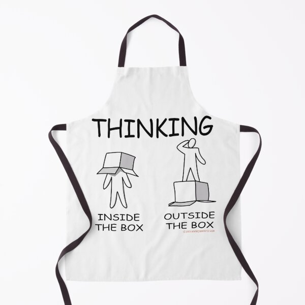 Item preview, Thinking Inside the Box vs Outside the Box designed and sold by IamFritzcom.