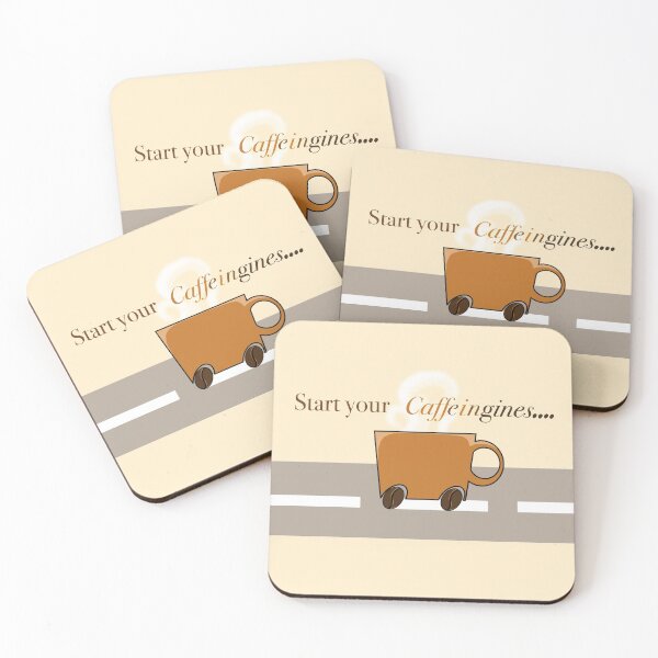 Item preview, Start your Caffeine engines! designed and sold by JMVSev.