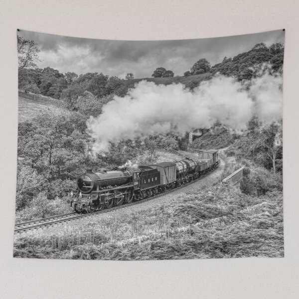 Item preview, LNER Goods Train - Black and White designed and sold by Steve H Clark.