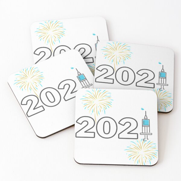 Item preview, Happy 2021. Covid Virtual Christmas. Vaccine is coming designed and sold by soniaaseguin.