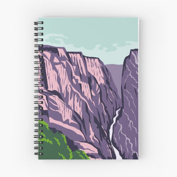 Item preview, Black Canyon of the Gunnison National Park Montrose County Colorado United States WPA Poster Art Color designed and sold by patrimonio.