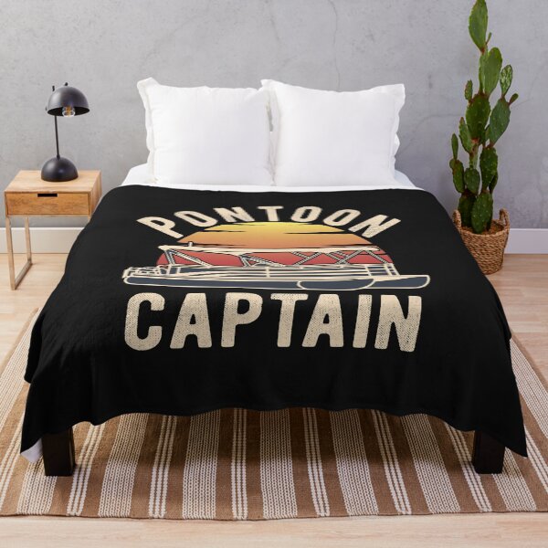 Item preview, Retro Pontoon Captain Of The Boat Funny River Cruising Gift for Pontooning Lover designed and sold by alenaz.