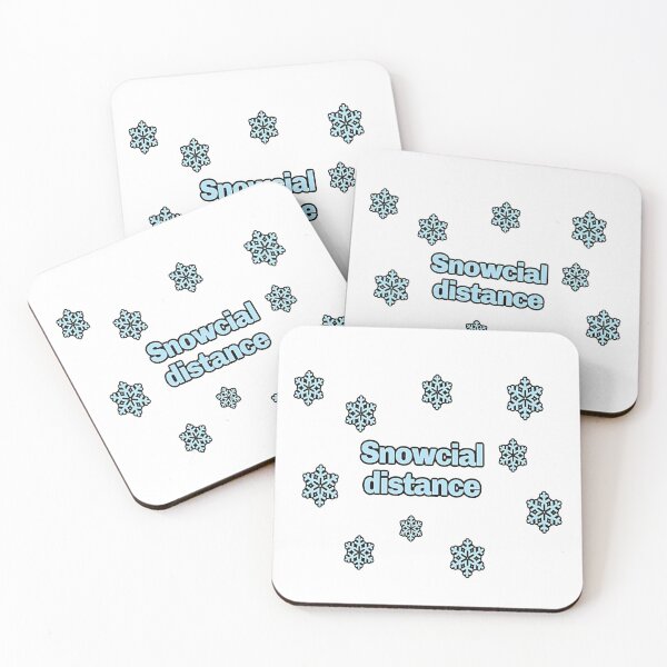 Item preview, Snowcial Distance designed and sold by NancyArtDesigns.