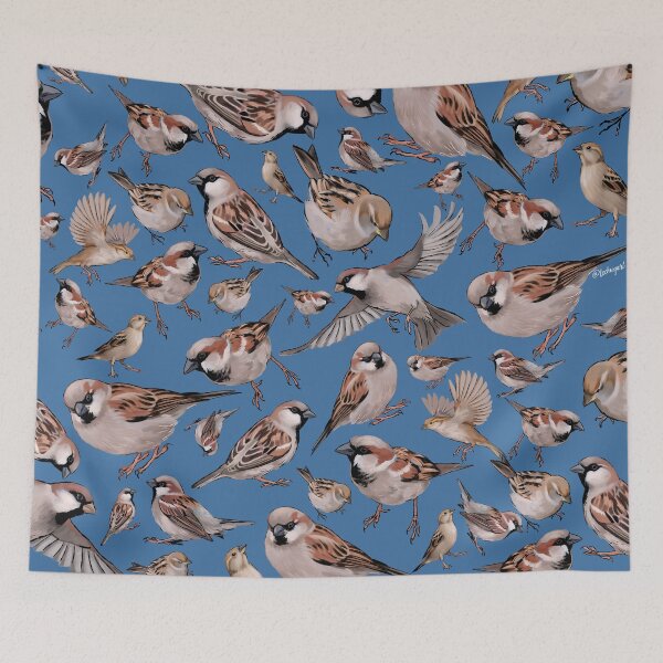 Item preview, Sparrows designed and sold by Lechugart.