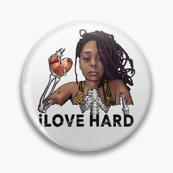 Item preview, I Love Hard. designed and sold by The Gift Shop ★.