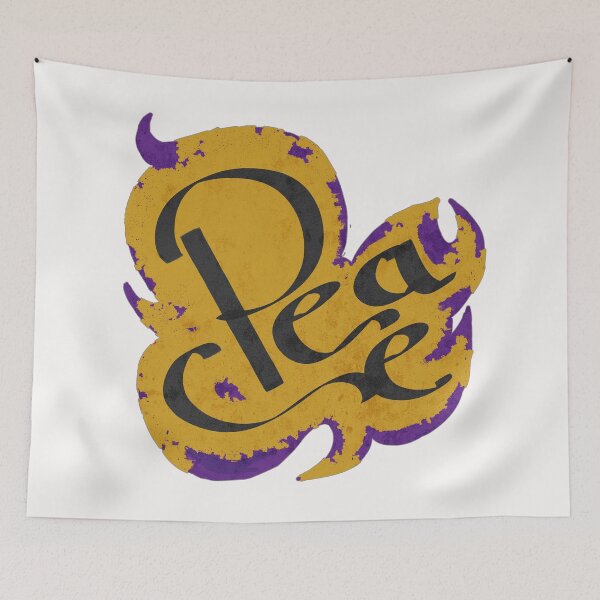 Item preview, Peace gold purple designed and sold by theinkypensieve.