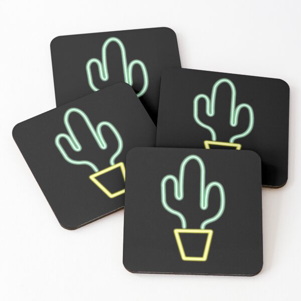 Item preview, Neon cactus  designed and sold by emmastickershop.