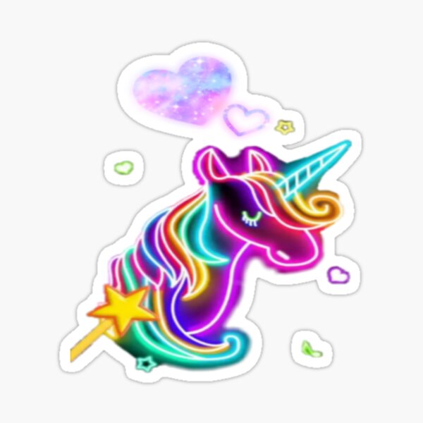 Unicorn I Love Them Sticker