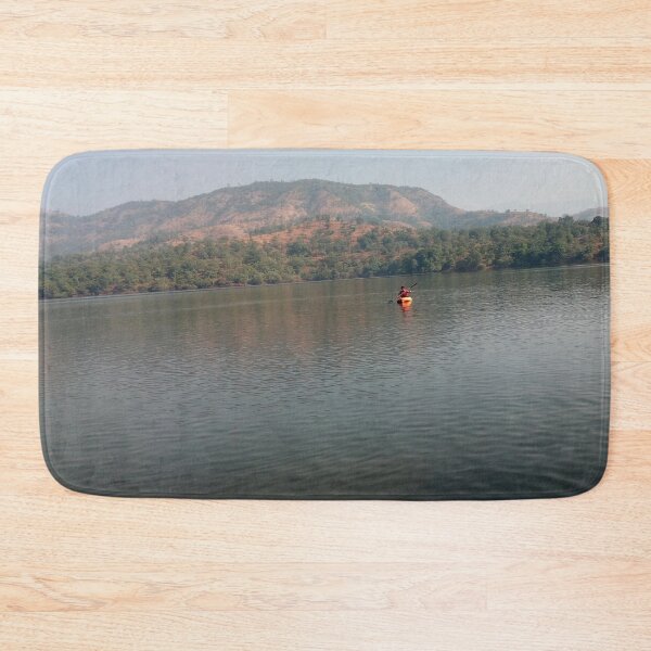 Item preview, Lake Nature Scene By The Mountains designed and sold by PriyanDecor.
