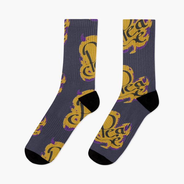 Item preview, Peace gold purple designed and sold by theinkypensieve.