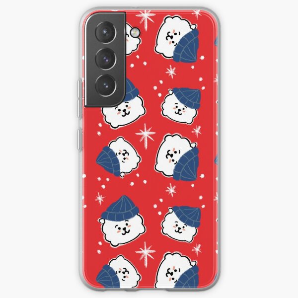 Sheep in Toque Christmas Pattern BTS RJ Jin Samsung Galaxy Soft Case