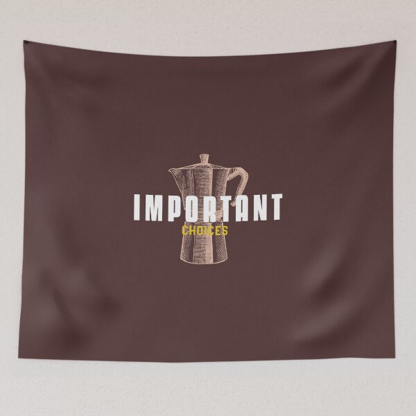 Item preview, Life is full of important choices designed and sold by Ayurveda Fun Store.