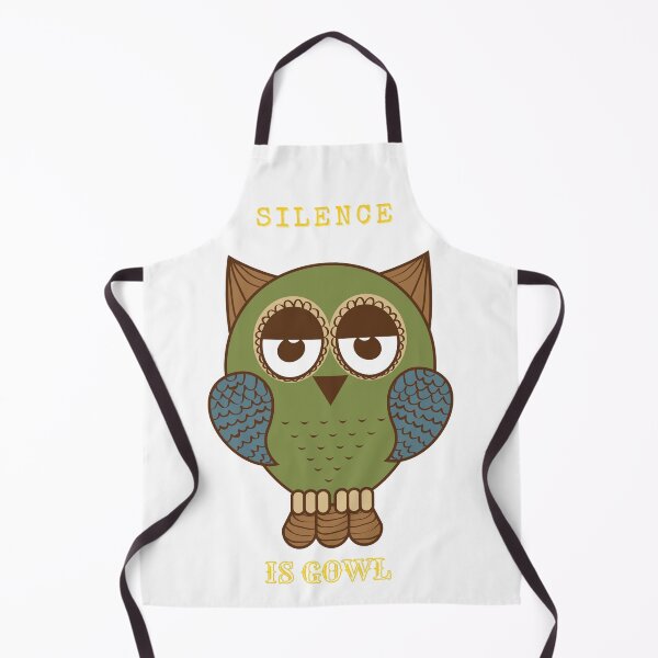 Item preview, Silence owl gowl designed and sold by MegDeRoyale.