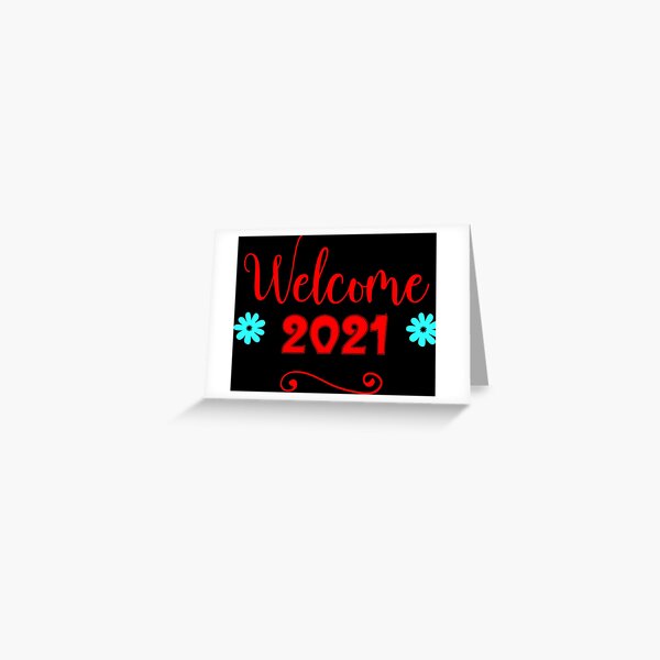 Item preview, welcome 2021 designed and sold by PUNCH ME IN SHOP.