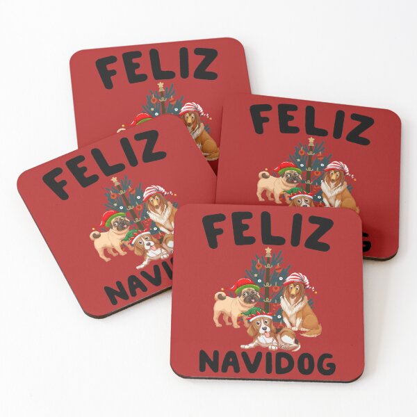 Item preview, Feliz Navidog Christmas designed and sold by smallcatvn.