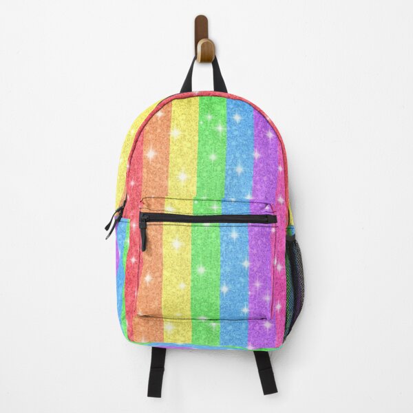 Item preview, Bold JRM Glitter Rainbow Stripes Vertical designed and sold by macey2cute.