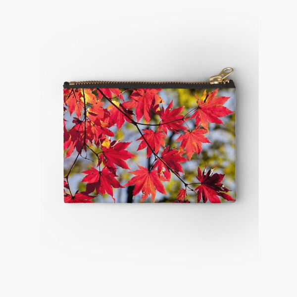 Item preview, Red Autumn Leafs In Fall designed and sold by PriyanDecor.