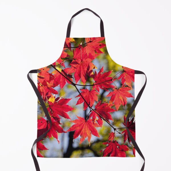 Item preview, Red Autumn Leafs In Fall designed and sold by PriyanDecor.