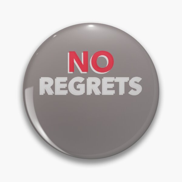Item preview, Zero Regrets designed and sold by Ayurveda Fun Store.