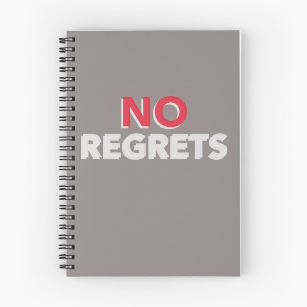 Item preview, Zero Regrets designed and sold by Ayurveda Fun Store.