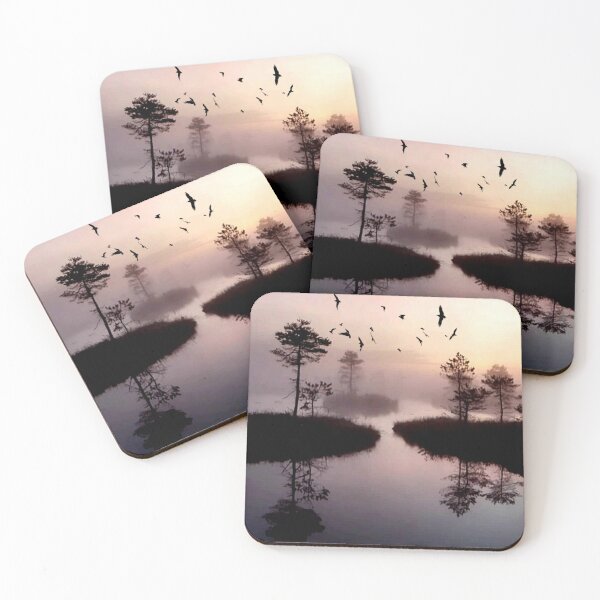 Item preview, Morning sunrise in the bog designed and sold by JTTL.