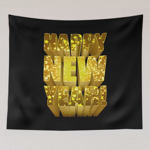 Item preview, happy new year designed and sold by PUNCH ME IN SHOP.