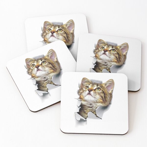 Item preview, smashing the wall by a kitten designed and sold by ryadhamdan.