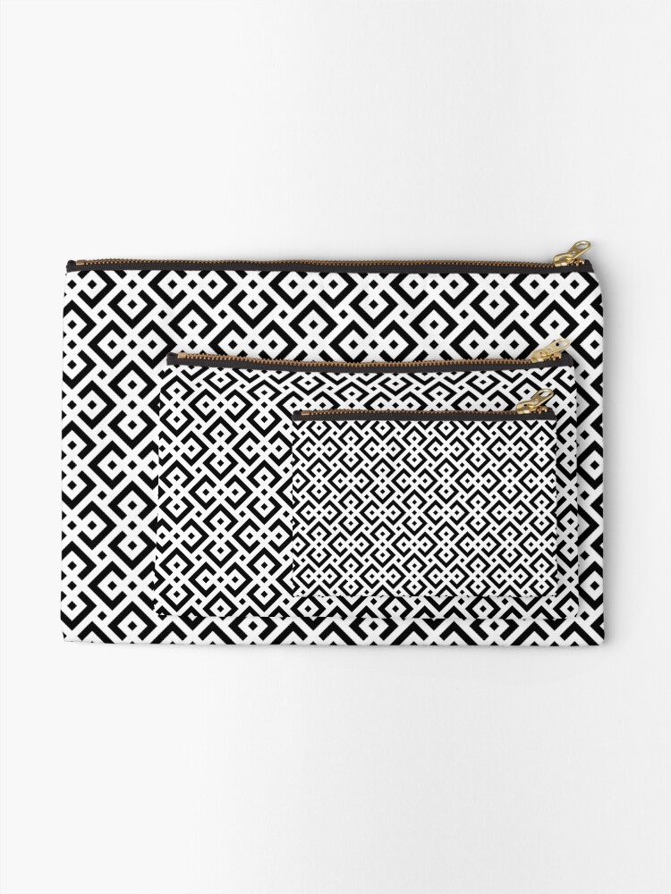 Alternate view of Trendy abstract Zipper Pouch