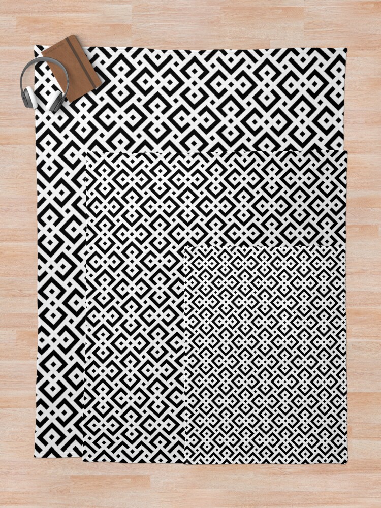Alternate view of Trendy abstract Throw Blanket