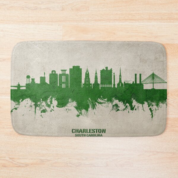 Item preview, Charleston South Carolina Skyline designed and sold by ArtPrints.