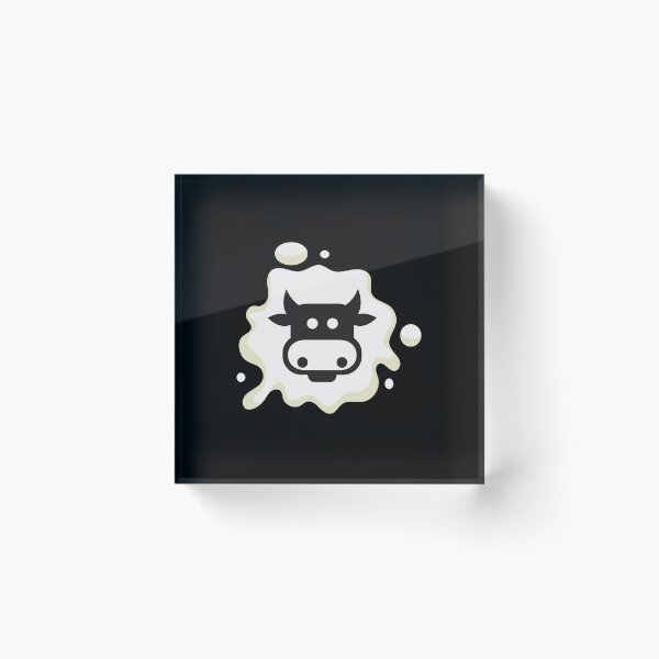 Item preview, Cute Funny Cow Black Pattern designed and sold by kyds.