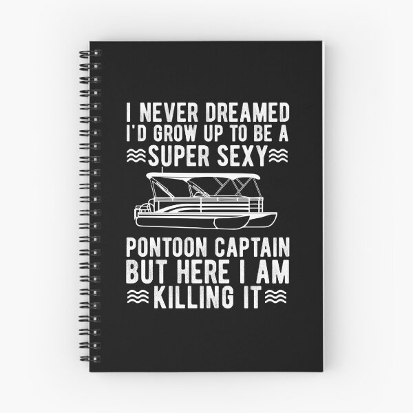 Item preview, I Never Dreamed I'd Grow Up To Be A Pontoon Captain Funny Pontooning Gifts designed and sold by alenaz.