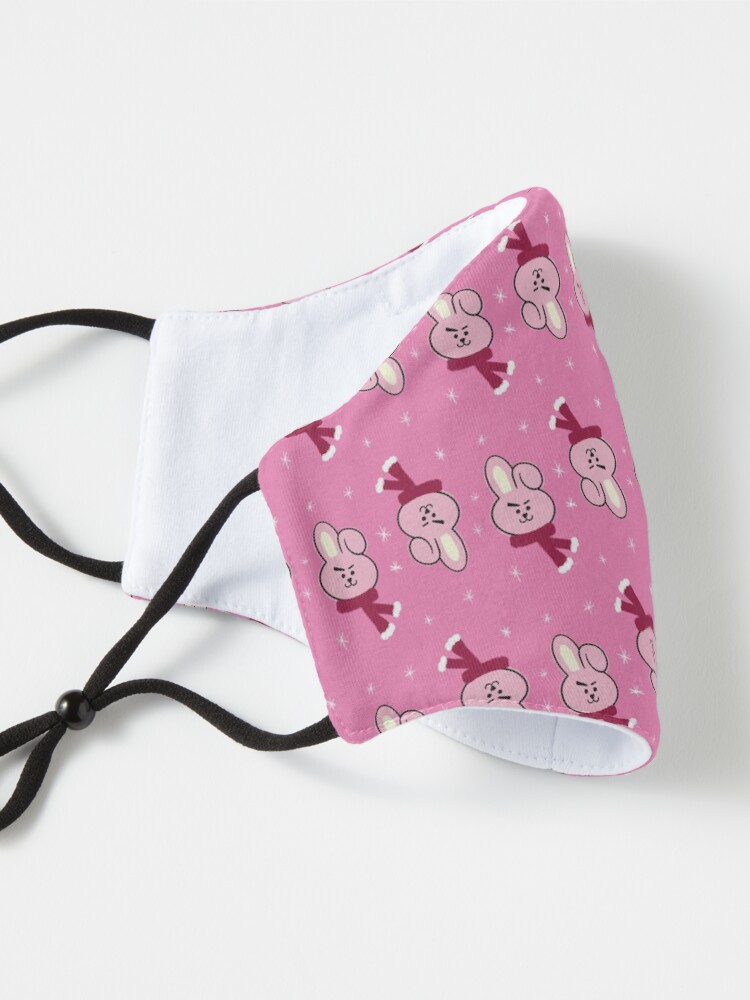 Alternate view of Rabbit Cooky Christmas Pattern Mask