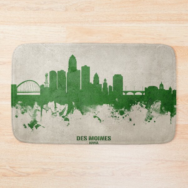 Item preview, Des Moines Iowa Skyline designed and sold by ArtPrints.