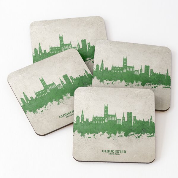 Item preview, Gloucester England Skyline designed and sold by ArtPrints.